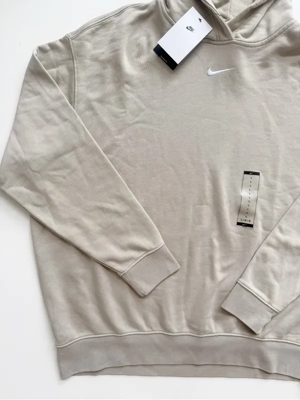 NWT Nike Sportswear Solo Swoosh Fleece Pullover Hoodie Size Large Oversized - Image 4