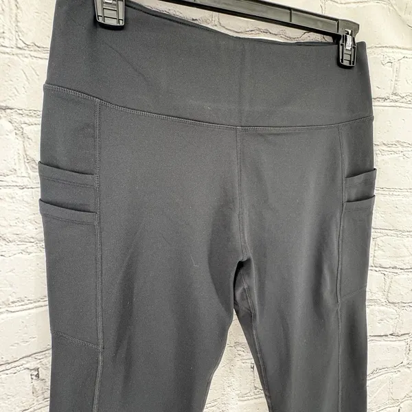 NWT Baleaf Leggings Women's XL Black Water Resistant Fleece Lined Pockets - Image 3