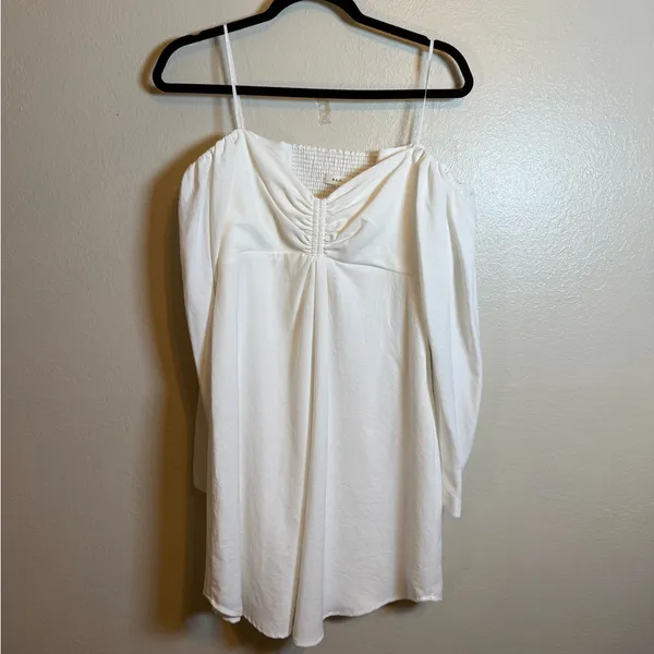 ALC Frank Kirby Off‎ The Shoulder Mini Dress - Image 2