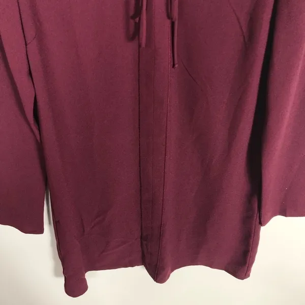 Charles Henry maroon‎ dress - Image 3