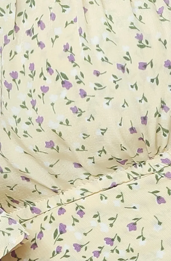 Hello Molly Villa Bergamot Crop Lemon - Image 4
