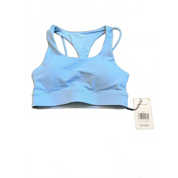 AYBL Women's Light Blue Sports Bra Activewear Top - Image 3