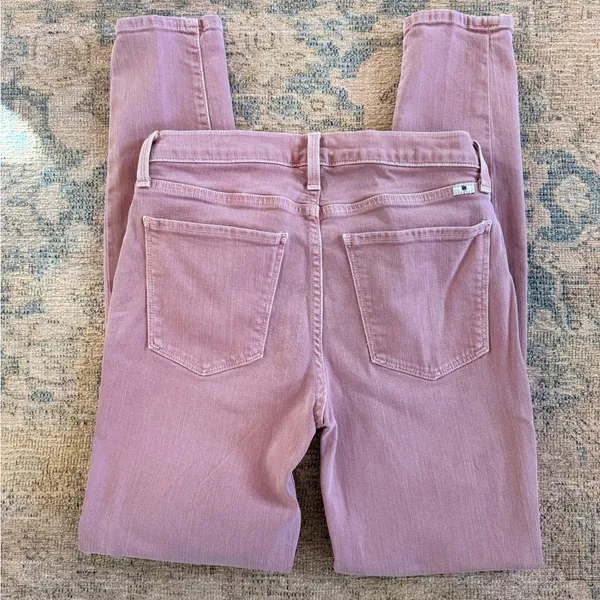Lucky Brand NWOT Rose Pink Brooke Skinny Jeans - Image 4