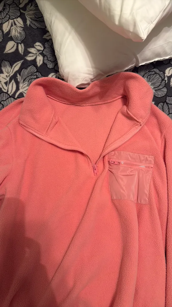 Shein Pink Zip-Up Jacket - Image 3