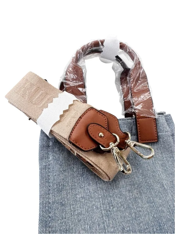 NWT True Religion Denim Mini Tote Bag Y2K Crossbody Bag Blue - Image 10