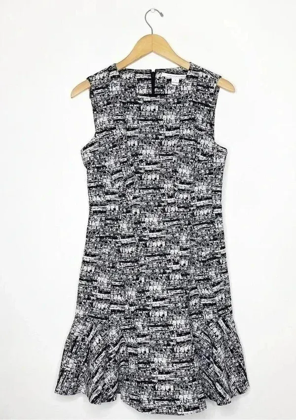Diane von Furstenberg Jaelyn Sleeveless Flutter Dress Size 8 Sleeveless DVF - Image 6