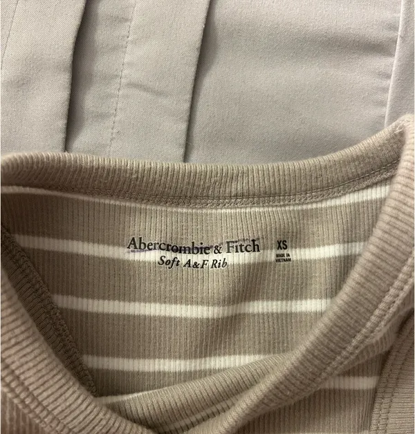 Abercrombie & Fitch Striped Thong Bodysuit - Image 4