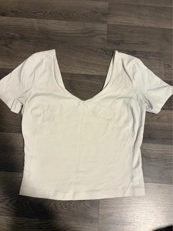 Lululemon Align White Shirt - Image 3