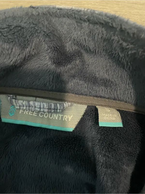 Free Country Women's Heathered Light Gray Performance Jacket - Image 2