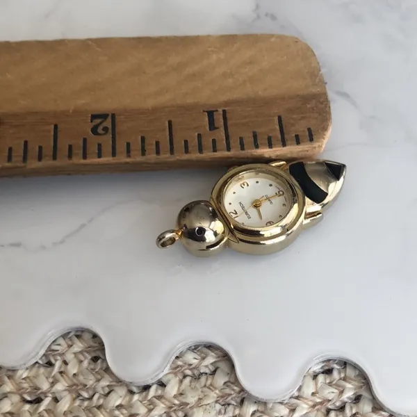 Vintage Watch Pendant - Image 4