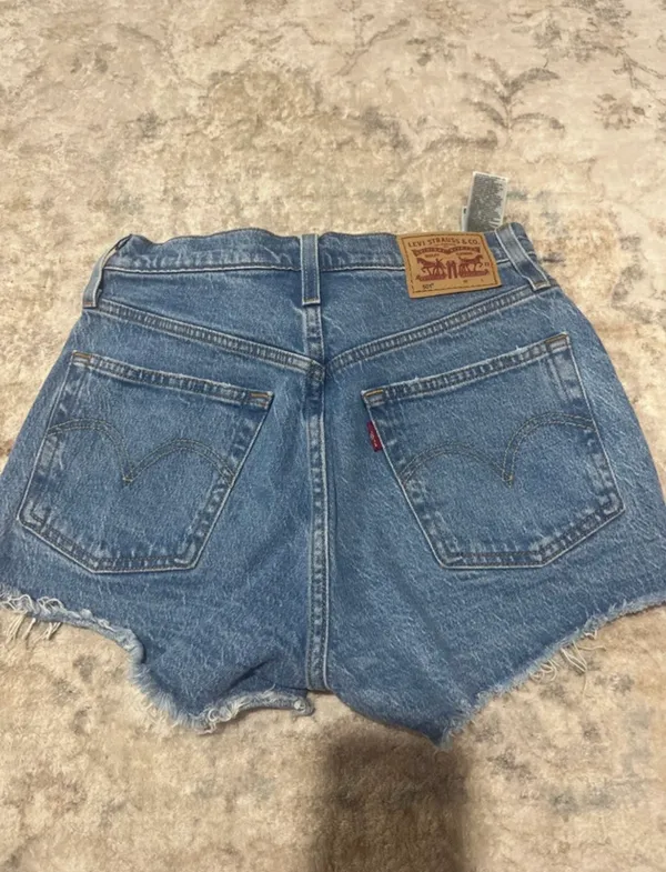 Levi 501 Jean Shorts - Image 2