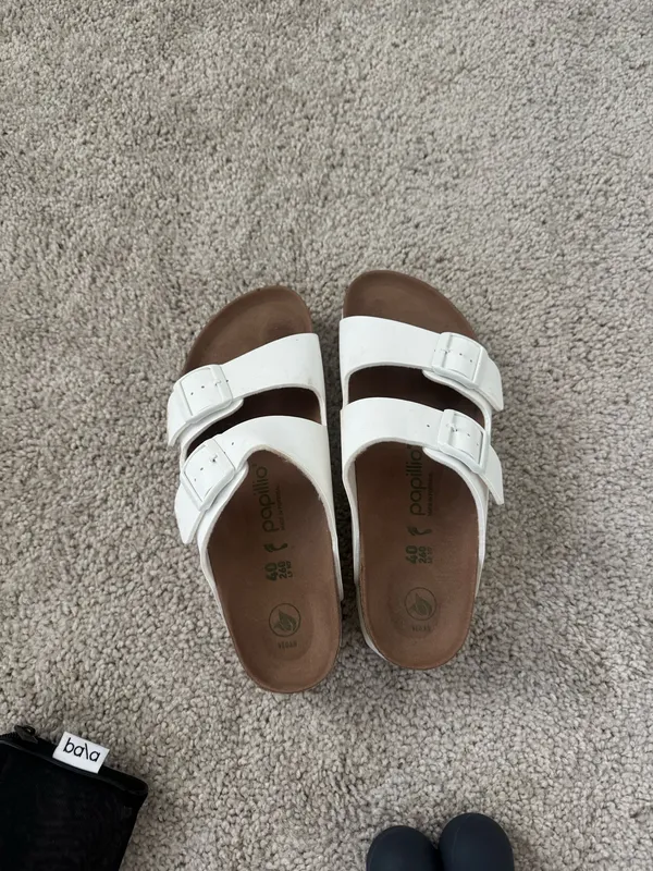 White Platform Birkenstock Papillio - Image 7