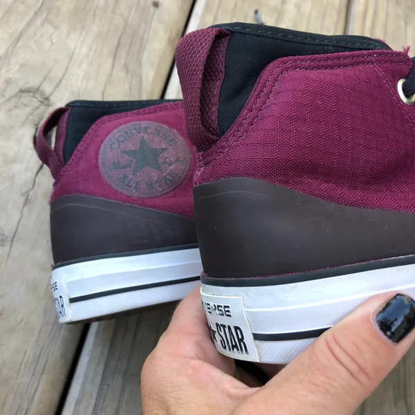 Converse Chuck Taylor All Star Sneakers Mid-Top Burgundy - Image 6