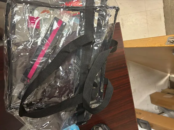 Clear bag Black - Image 2