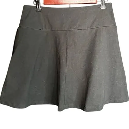Women's Skater‎ Skirt A Line Flared Gray Casual - Image 2