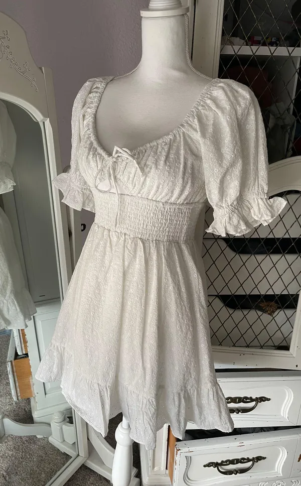 Altar'd State White Mini Dress - Image 2