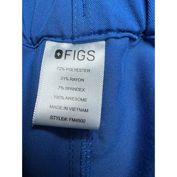 Figs Pisco Basic Scrub Pants For‎ Men Style# FM4500 PO# 1657 Royal Blue Size S - Image 5