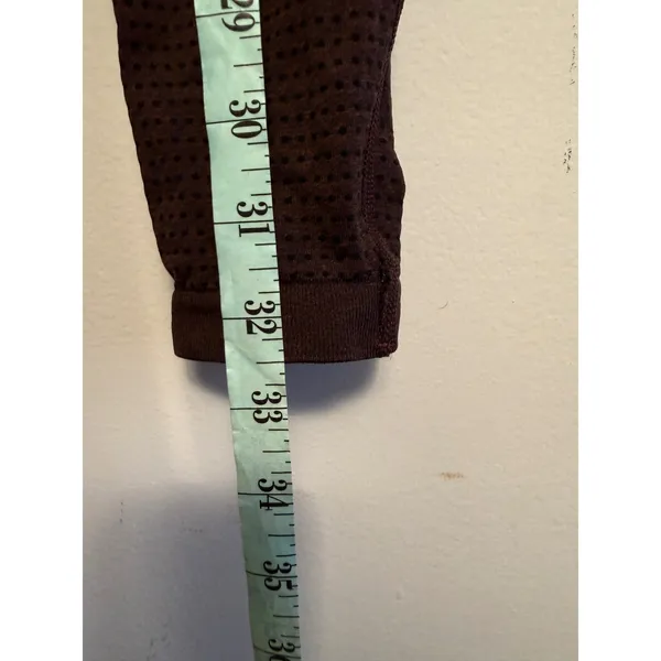 Gymshark Energy+ Seamless Leggings Dark Brown Marl High Rise‎ Medium - Image 5