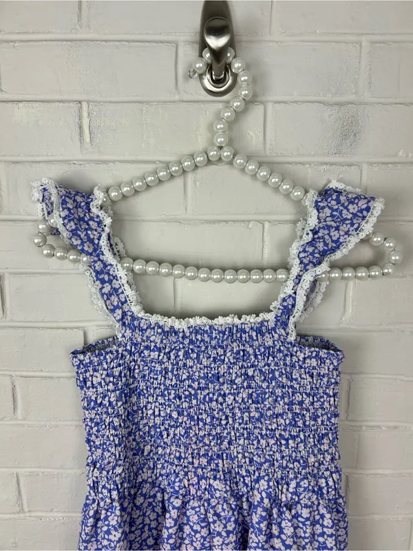Altar’d State Floral Print Smocked Top Size M - Image 4