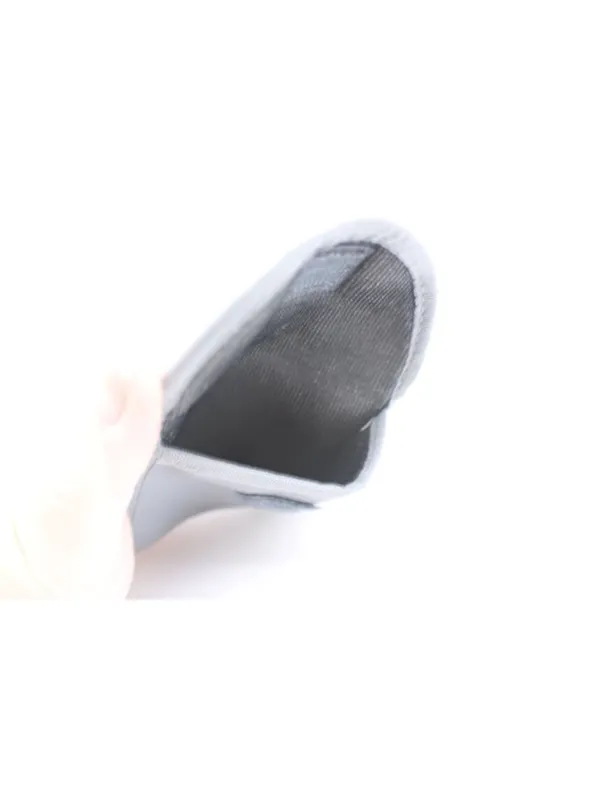 H&M Gray Lace Cosmetic Pouch & Small Faux Leather Set Jewelry Makeup Travel Vtg - Image 7