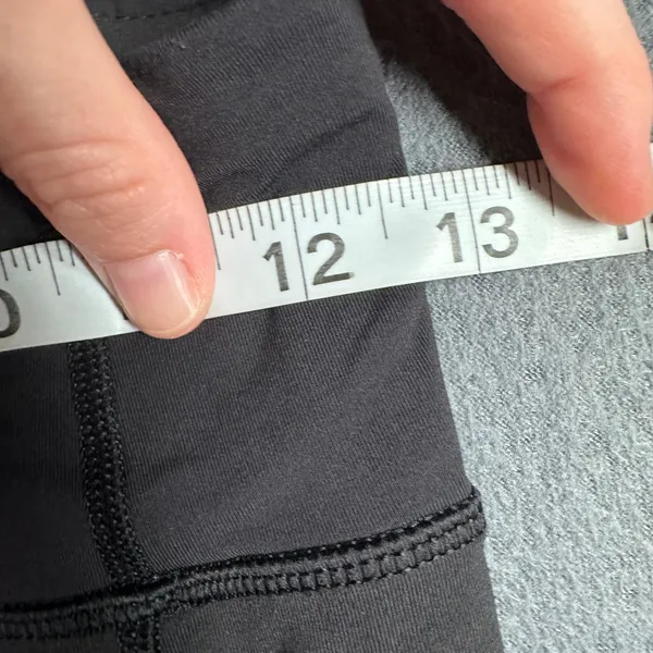 Lululemon Speed Tight III Ruched Leggings Womens 4 Black‎ Pull On Pockets - Image 6