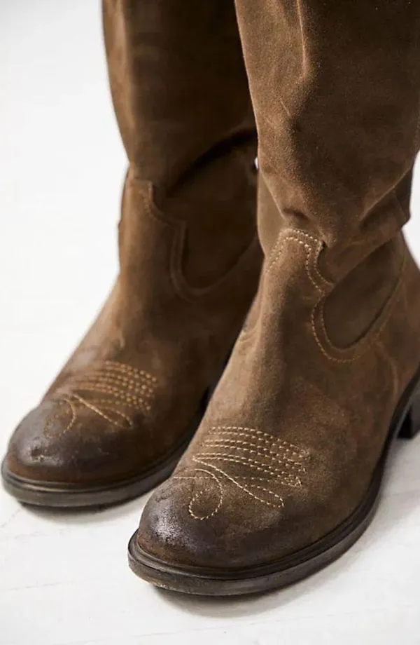 🆕 Free People | Arya Riding Boot | Olive | Size: Us 6.5 (Eu 37) - Image 2