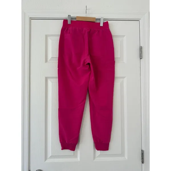 Mandala Magenta Pink Jogger Pants XS - Image 2