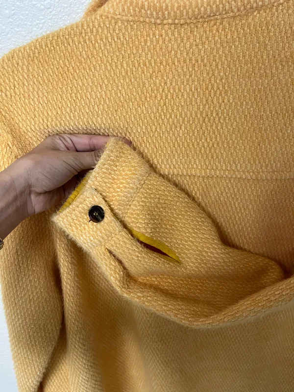 Skies Are Blue Yellow shirt jacket - Image 4