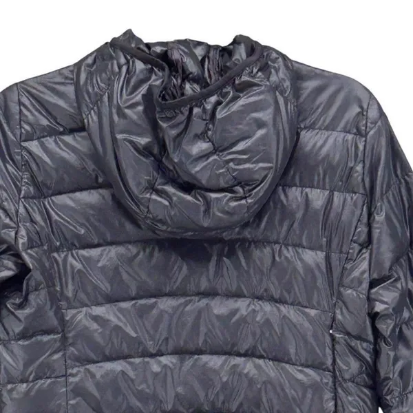 Women Quilted Down Puffer‎ Jacket Black Small - Image 4