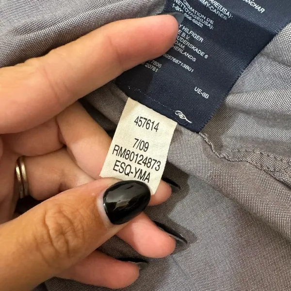 Tommy Hilfiger Womens Shirt Button Up Classic Fit Cotton Top - Image 6