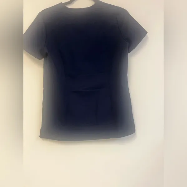 Figs Catarina‎ One Pocket Scrub Top - Navy Blue - Size XS - Image 4