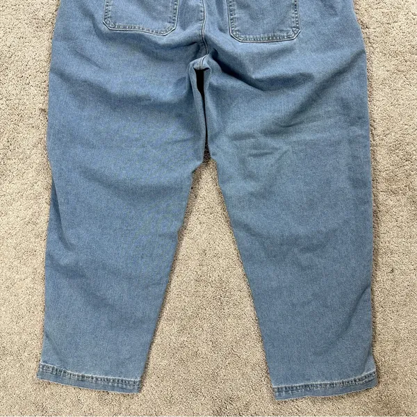 NWT Old Navy High-Waisted OGC Chino Tapered Straight Pants in Medium Wash XL - Image 9