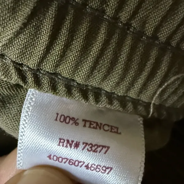 SO Brand Green Women's Elastic Waist/Ankle Pants Size‎ Small - Image 7