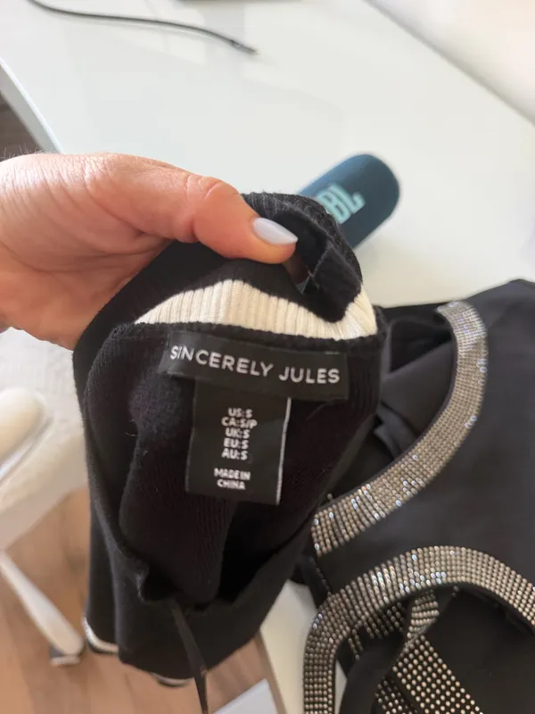Sincerely Jules Black Skirt Set - Image 3