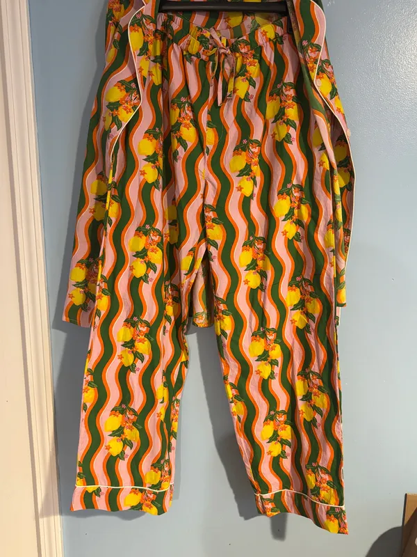 Print Fresh Long PJ Set Lemon Twist  - Image 7