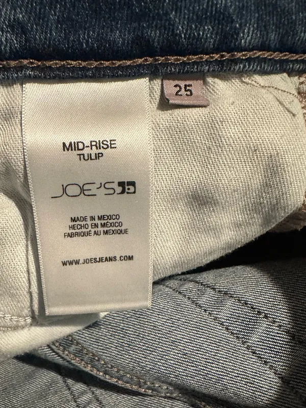 JOE'S Jeans Mid-Rise Tulip Crop Boot Cut Jean - Image 8