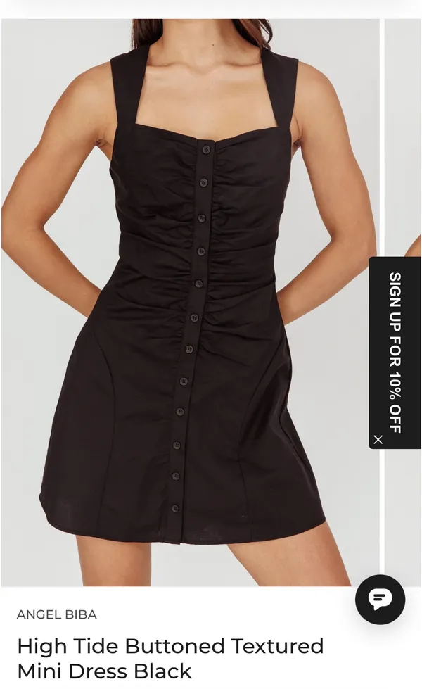 Selfie Leslie Black Dress - Image 4