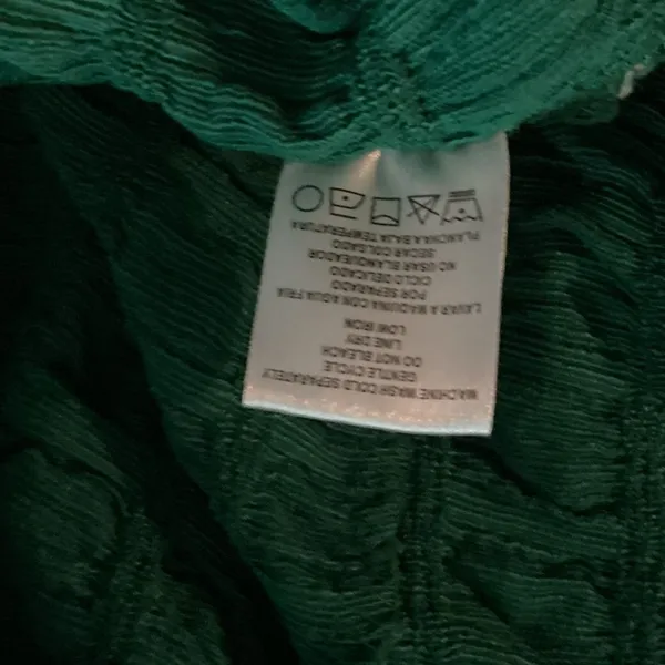 Ninety Deep Green Textured Midi Dress NWOT - Image 6