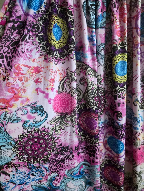 Just Love Medallion Print Maxi Dress Convertible XL - Image 6