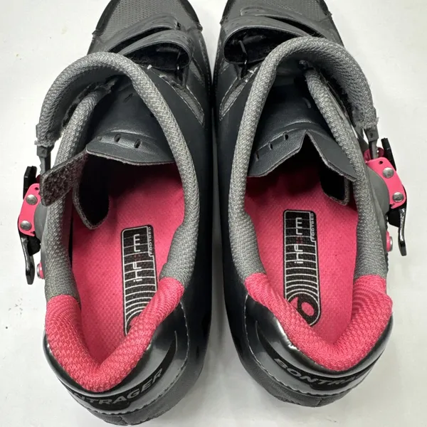 Bontrager Evoke DLX WSD Women’s MTB Cycling Shoes US 10.5 EU 42 Gray Pink - Image 7