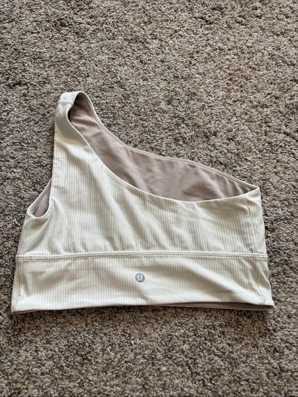 Lululemon Align Asymmetrical Ribbed Bra *Light Support A/B Cup Shine size 8 - Image 2