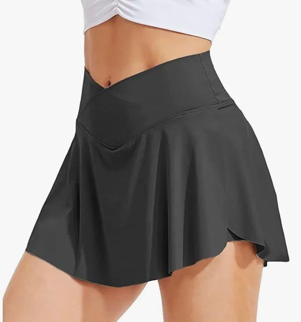 Tennis Skirt Black Size M - Image 3