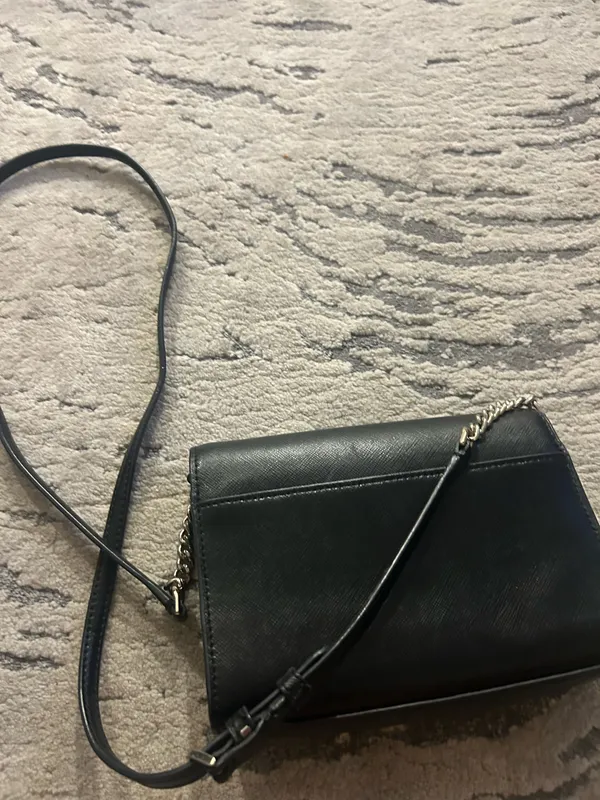 Kate Spade Crossbody Purse Leather Black - Image 4