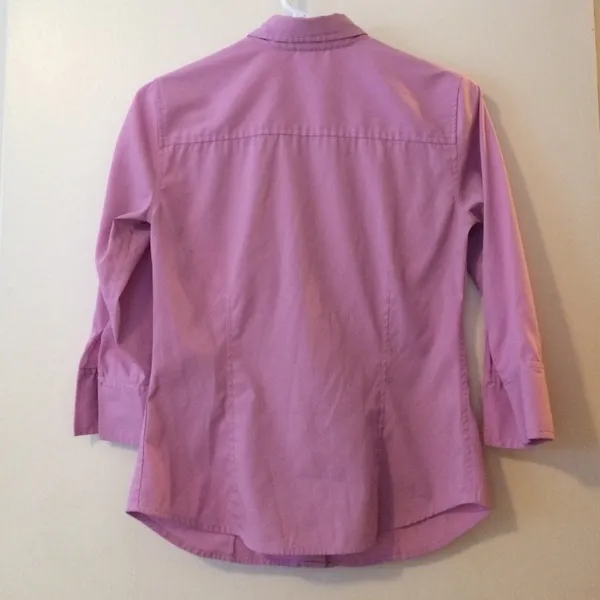 Express 3/4 sleeve button up, XS - Image 2