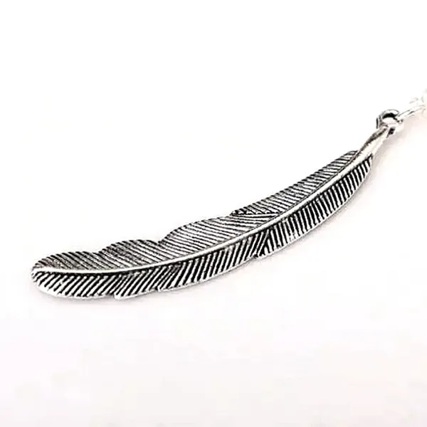 NEW‎ Boho Silver Multilayer Turquoise Leaf Necklace, 16-18” - Image 4