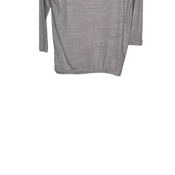 Old Navy Women's Cardigan Open Front 3/4 Sleeve‎ Tight-Knitted Gray Sz. Small - Image 3