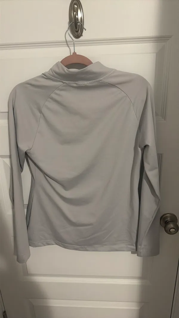 Gymshark Gray Quaterzip - Image 2