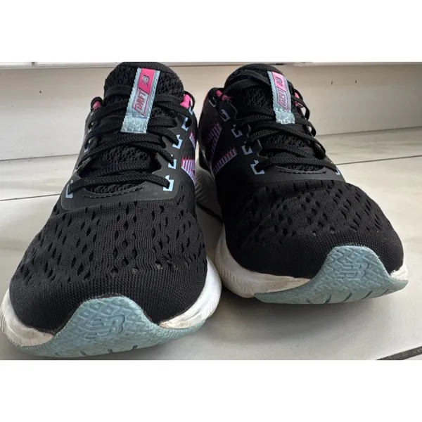 New Balance DRFT v1 WDRFTSB1 Women’s Size 8 Black Pink Blue Running Shoes - Image 3