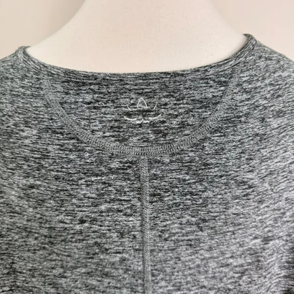 Beyond Yoga Gray Spacedye Poncho Top High‎ Low Relaxed Activewear USA Made Large - Image 8