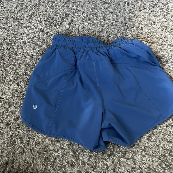 Lululemon Track That Short 5" Water Drop size 4 - Image 2